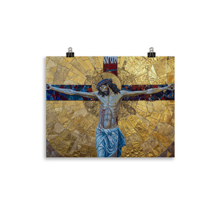 ”The Crucifixion" Christian Poster (Style 3)