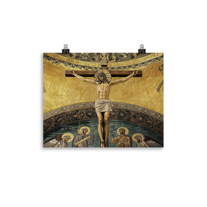 ”The Crucifixion" Christian Poster (Style 2)