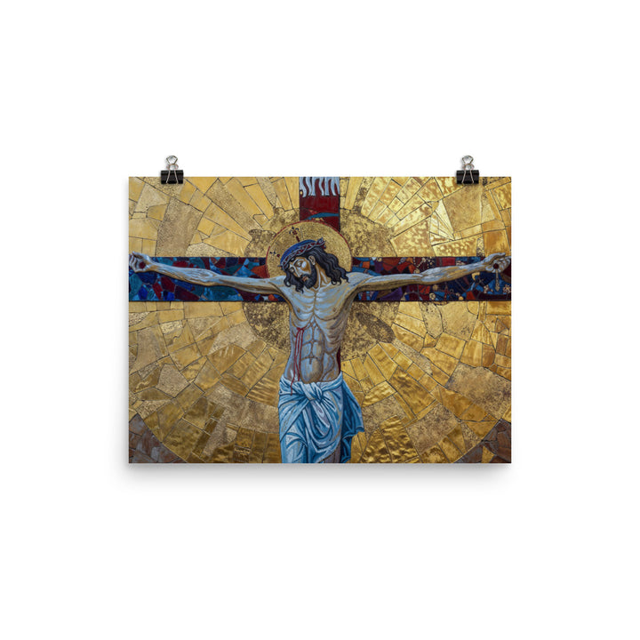”The Crucifixion" Christian Poster (Style 3)