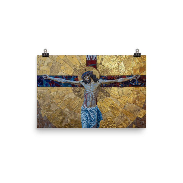 ”The Crucifixion" Christian Poster (Style 3)