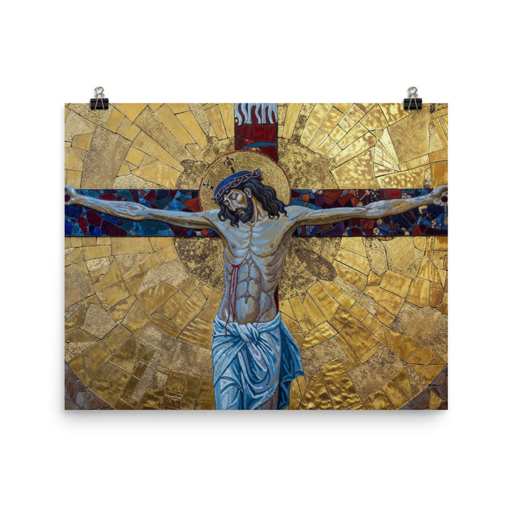 ”The Crucifixion" Christian Poster (Style 3)