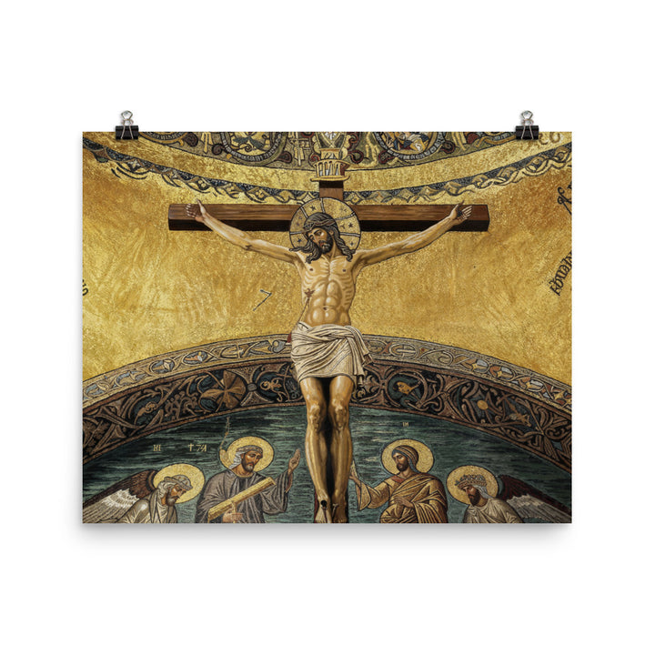 ”The Crucifixion" Christian Poster (Style 2)