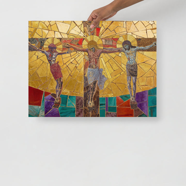 "The Crucifixion" Christian Poster (Style 1)