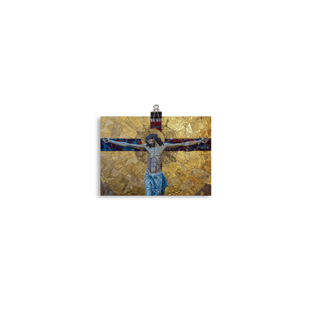 ”The Crucifixion" Christian Poster (Style 3)