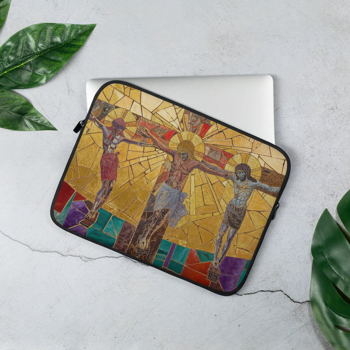 "The Crucifixion" Christian Laptop Sleeve (Style 1)