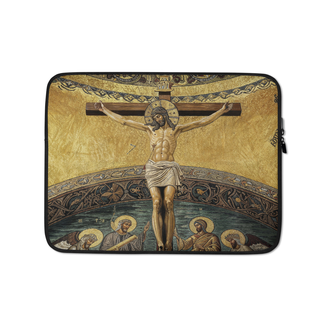 "The Crucifixion" Christian Laptop Sleeve (Style 4)