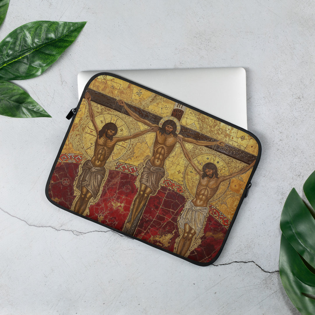 "The Crucifixion" Christian Laptop Sleeve (Style 5)