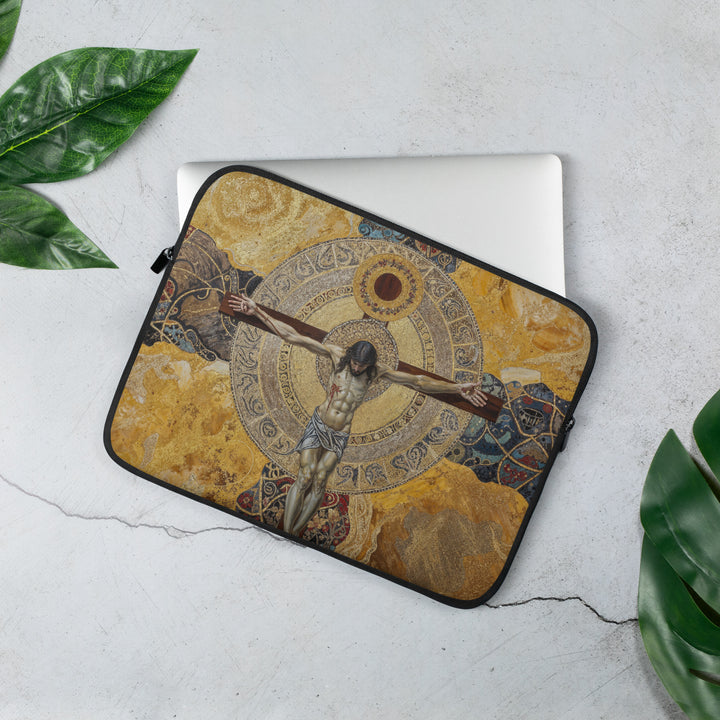 "The Crucifixion" Christian Laptop Sleeve (Style 6)