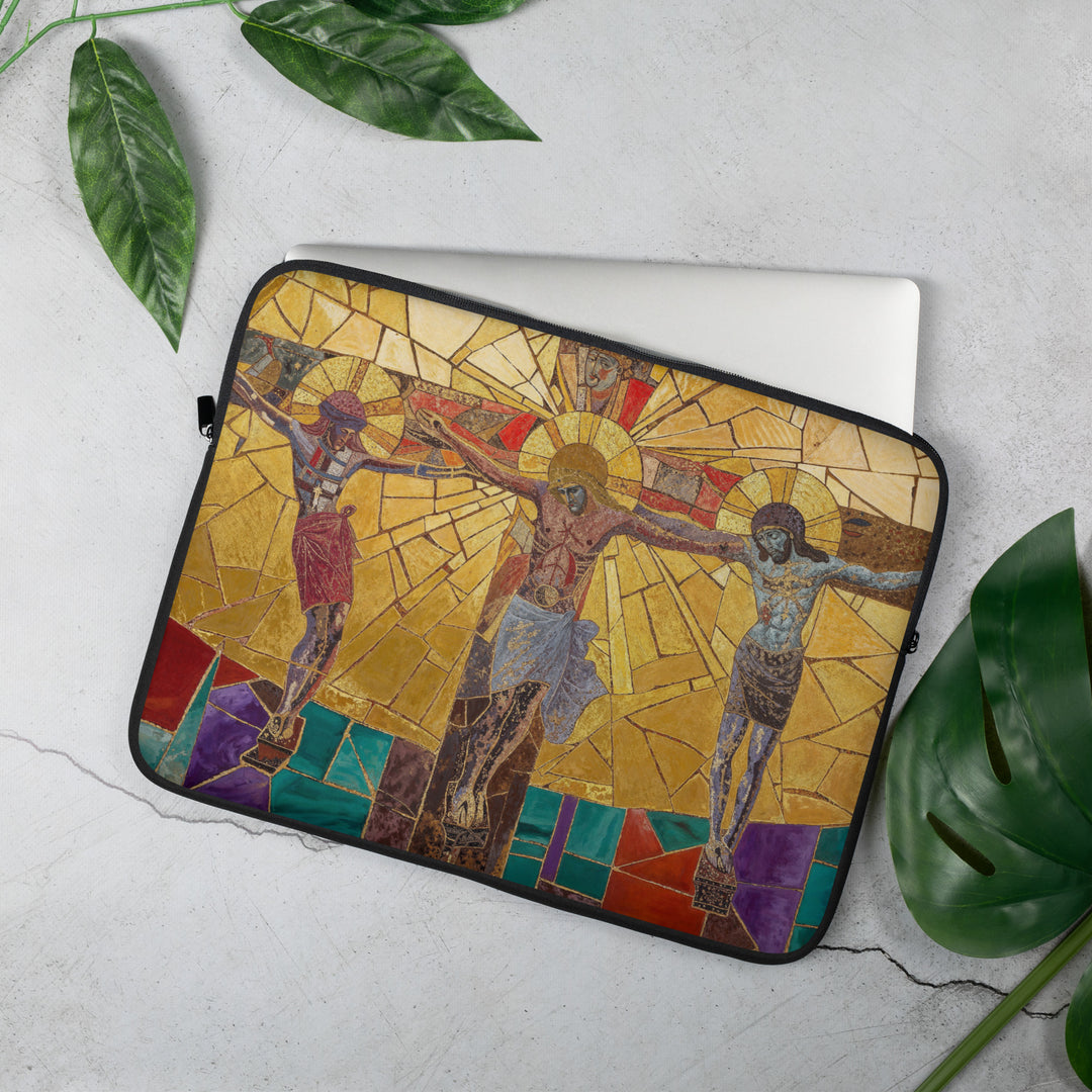 "The Crucifixion" Christian Laptop Sleeve (Style 1)