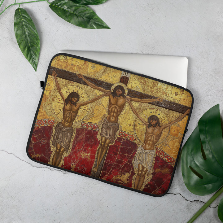 "The Crucifixion" Christian Laptop Sleeve (Style 5)