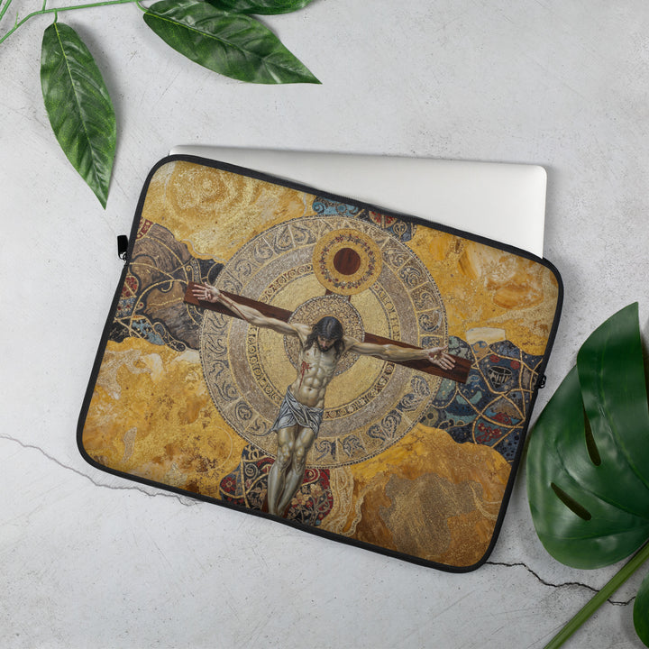 "The Crucifixion" Christian Laptop Sleeve (Style 6)