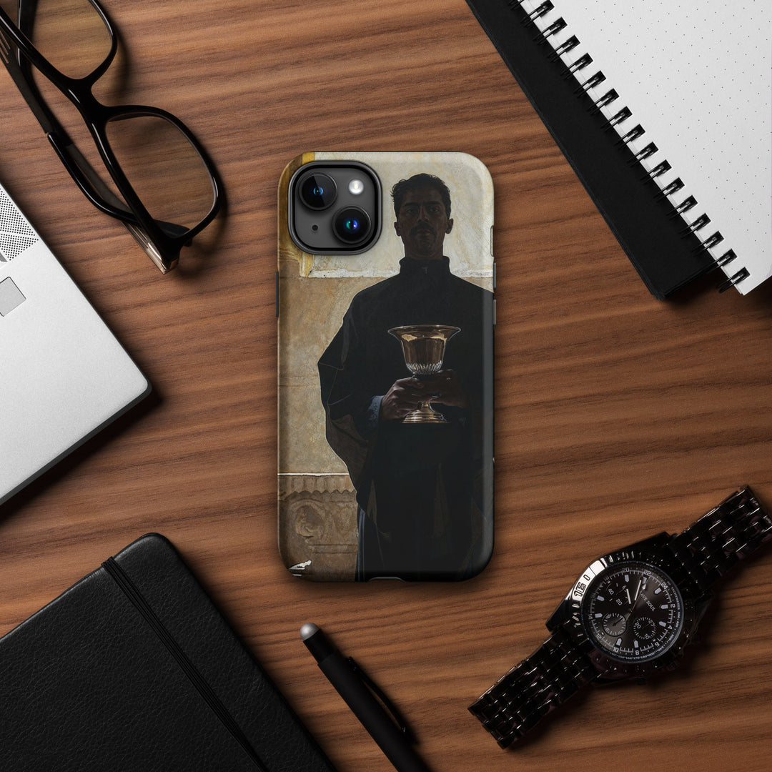 "Bishop Holding Chalice" Christian Phone Case (Style 1)