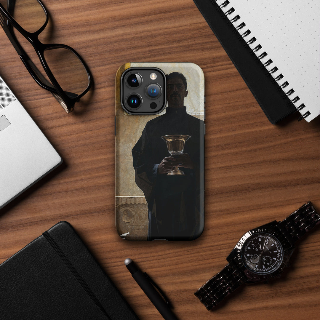"Bishop Holding Chalice" Christian Phone Case (Style 1)